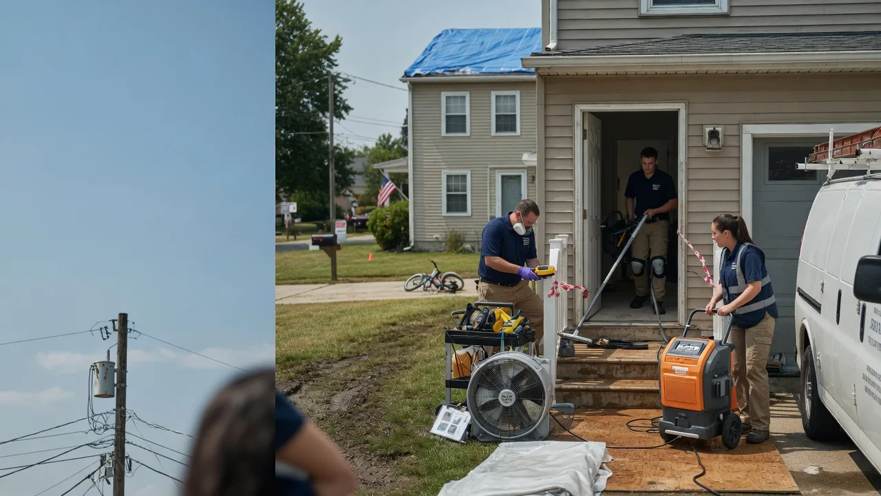 Water Damage Repair in Fruitport, MI near me